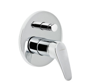 2 way Built-in single lever mixer with diverter